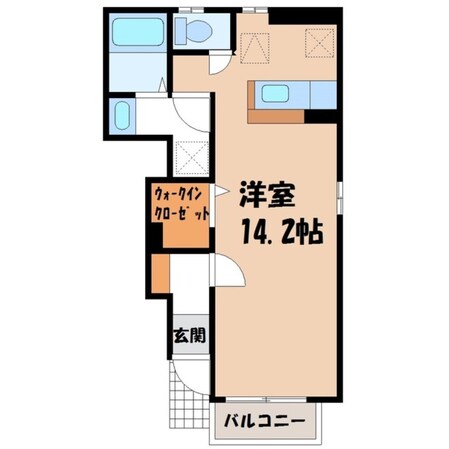 クレメントの物件間取画像